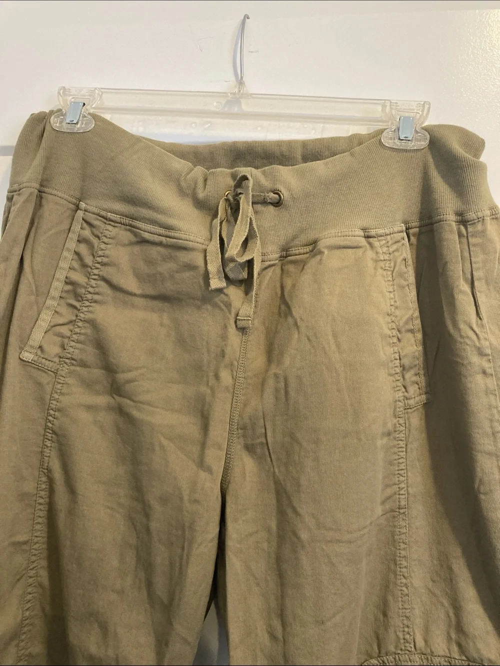 XCVI Olive Drawstring Cargo Pants Plus Size 3X. RARE - Picture 2 of 6